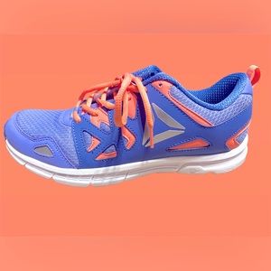Purple and Pink Reebok Trainers